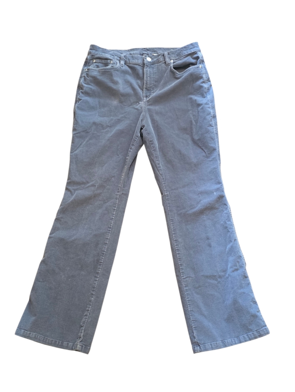L.L. Bean Light Blue 5 Pocket Corduroy Pants Size 16